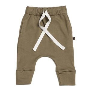 KidWild Organics Drawstring Pants Mocha 18-24 M